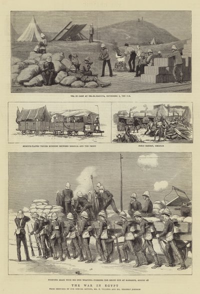 The War in Egypt by Henry Marriott Paget